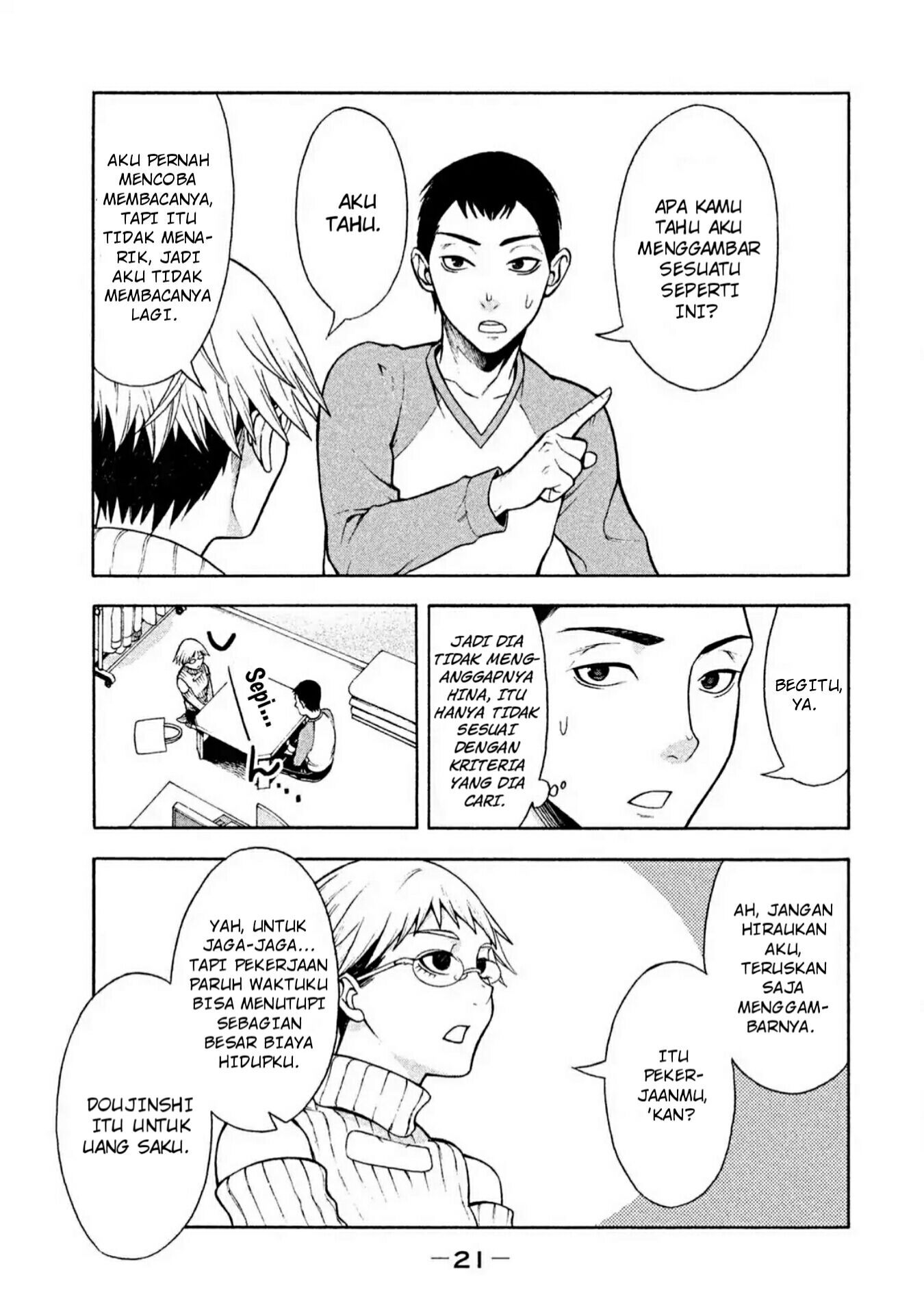 Asuperu Kanojo Chapter 01 Gambar 21